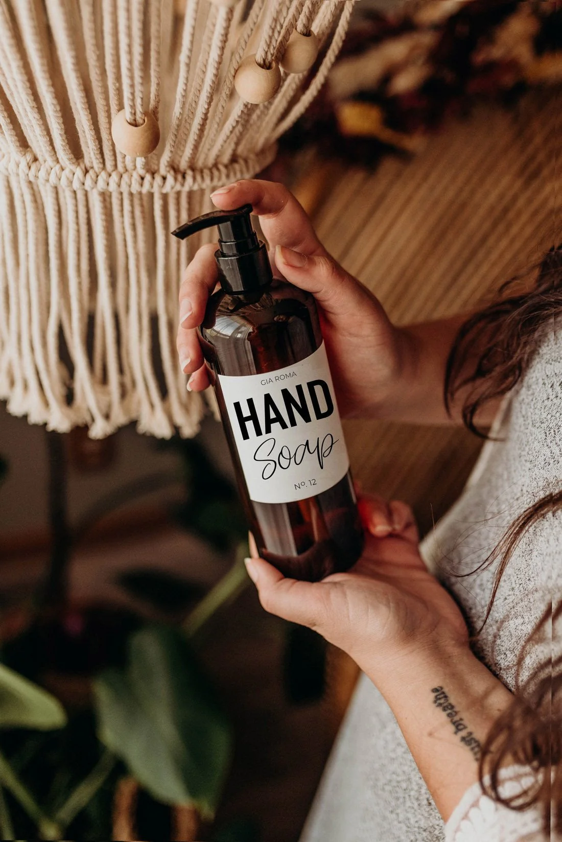 16oz Amber Plastic Bottle White Label Refillable Pharmacy Container - Image 18