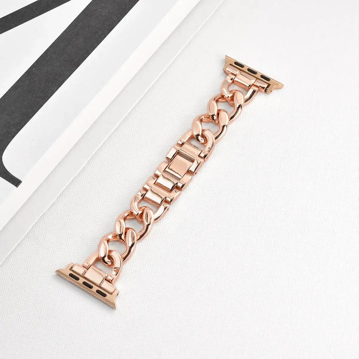Apple Watch Metal Chain Strap - Premium Stylish Design - Image 10