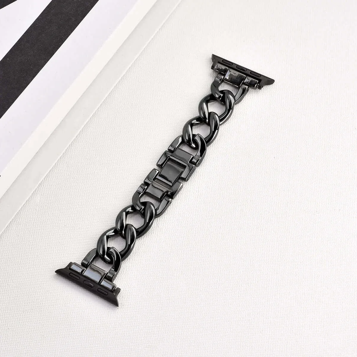 Apple Watch Metal Chain Strap - Premium Stylish Design - Image 11