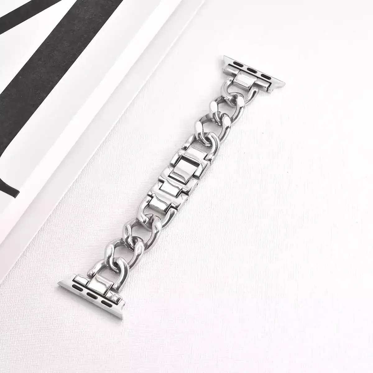 Apple Watch Metal Chain Strap - Premium Stylish Design - Image 13