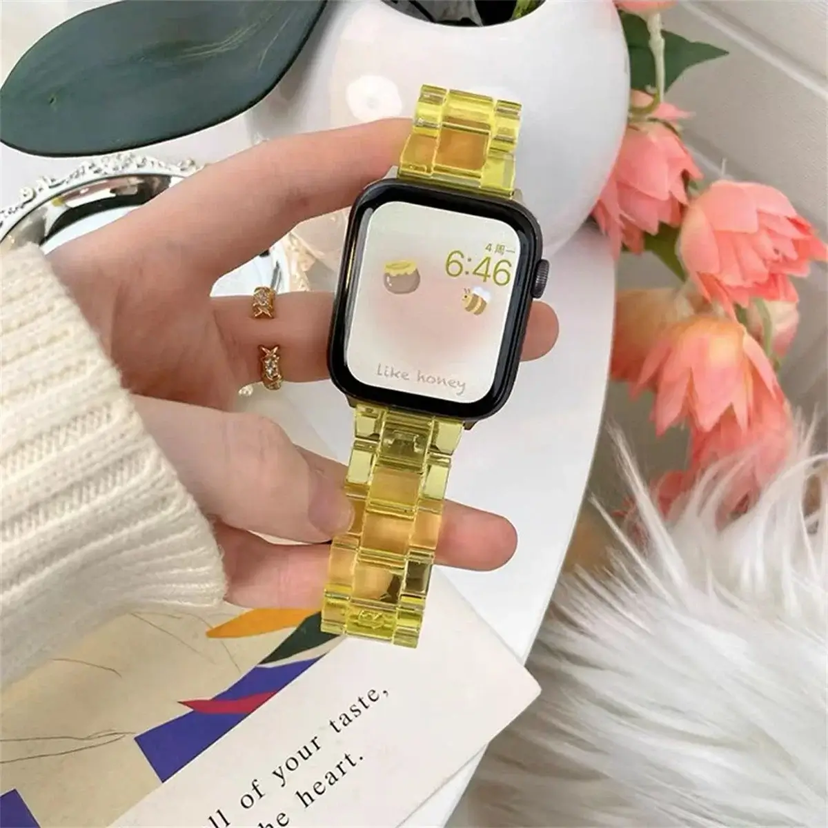 Apple Watch Resin Strap - Stylish, Durable Design - Image 16