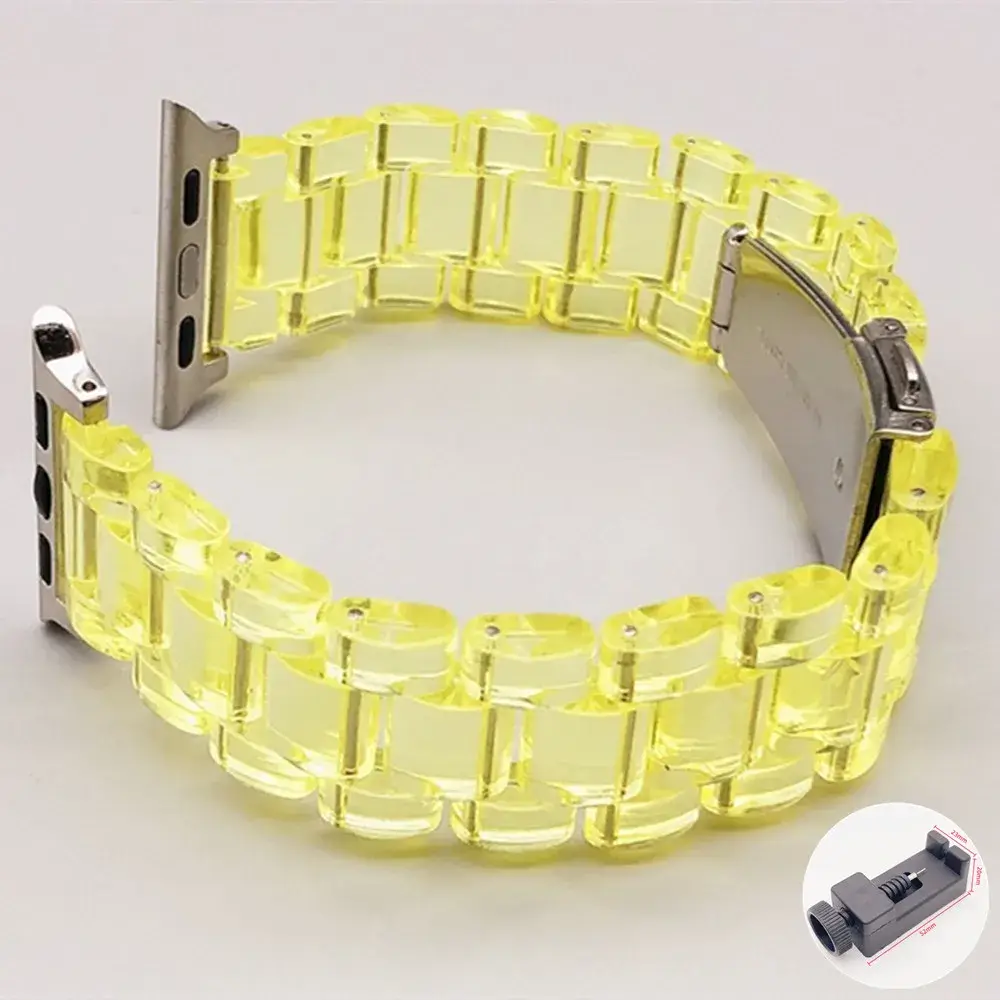 Apple Watch Resin Strap - Stylish, Durable Design - Image 24