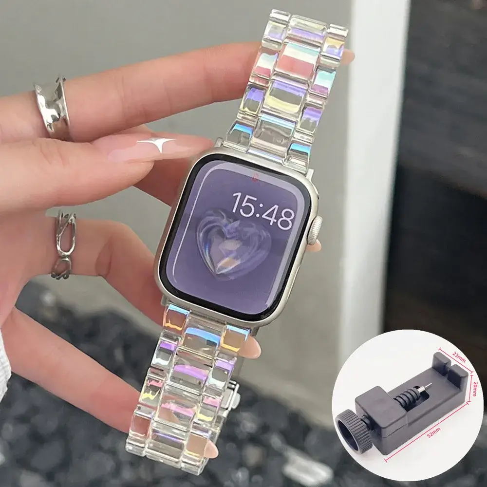 Apple Watch Resin Strap - Stylish, Durable Design - Image 8