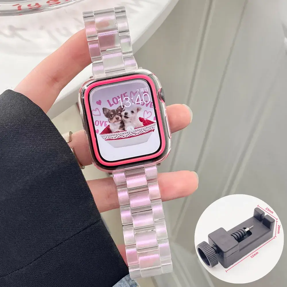 Apple Watch Resin Strap - Stylish, Durable Design - Image 9