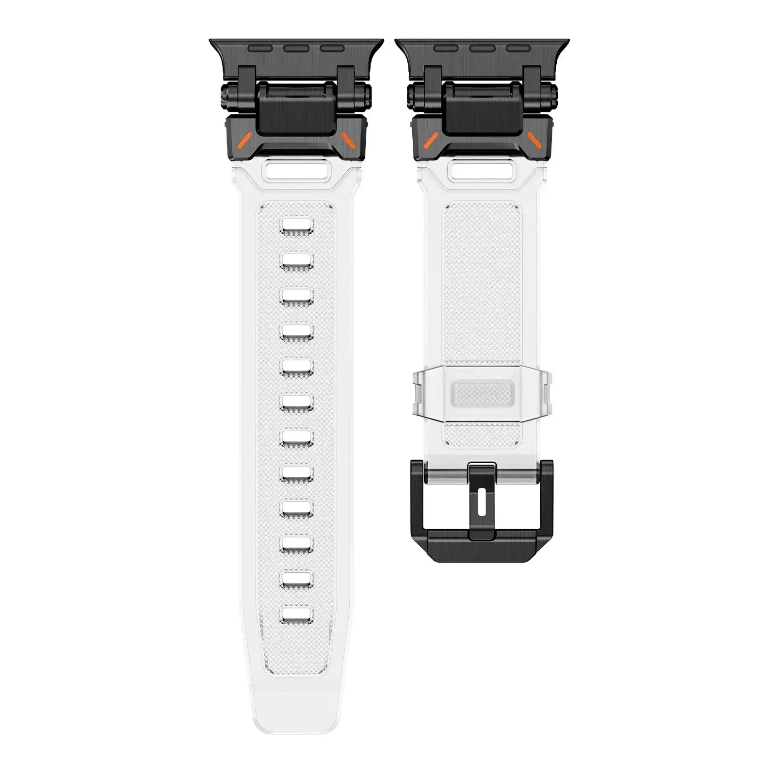 Apple Watch Silicone Metal Band - Premium Durable Strap - Image 14
