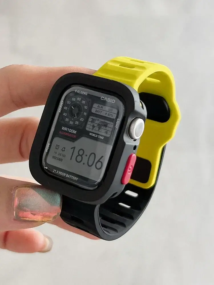 Apple Watch Silicone Strap - Durable Comfortable Band - Image 3