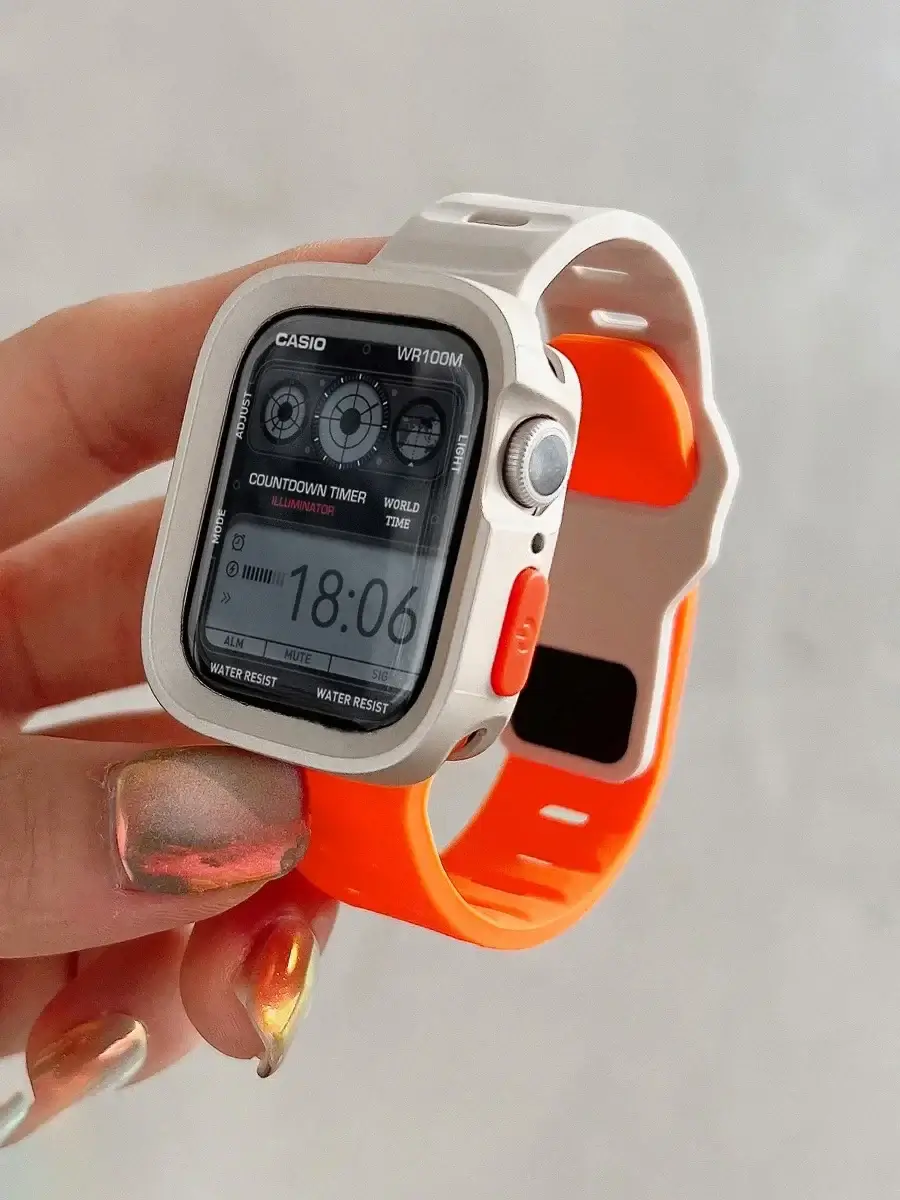 Apple Watch Silicone Strap - Durable Comfortable Band - Image 4