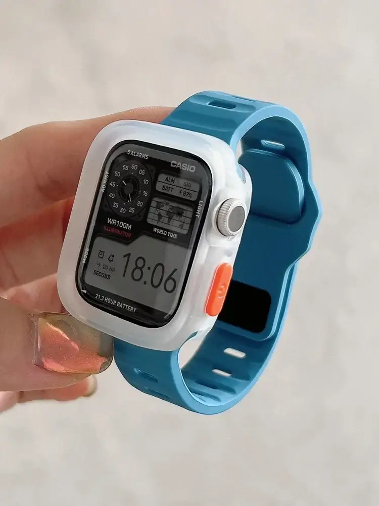 Apple Watch Silicone Strap - Durable Comfortable Band - Image 5