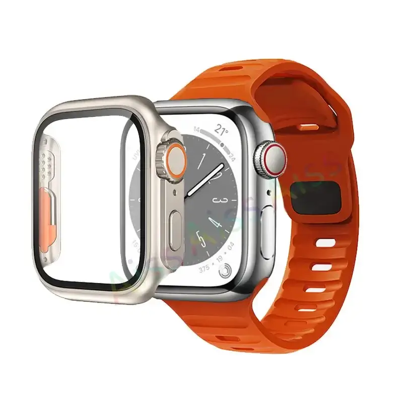 Apple Watch Silicone Strap - Premium Flexible Design - Image 4