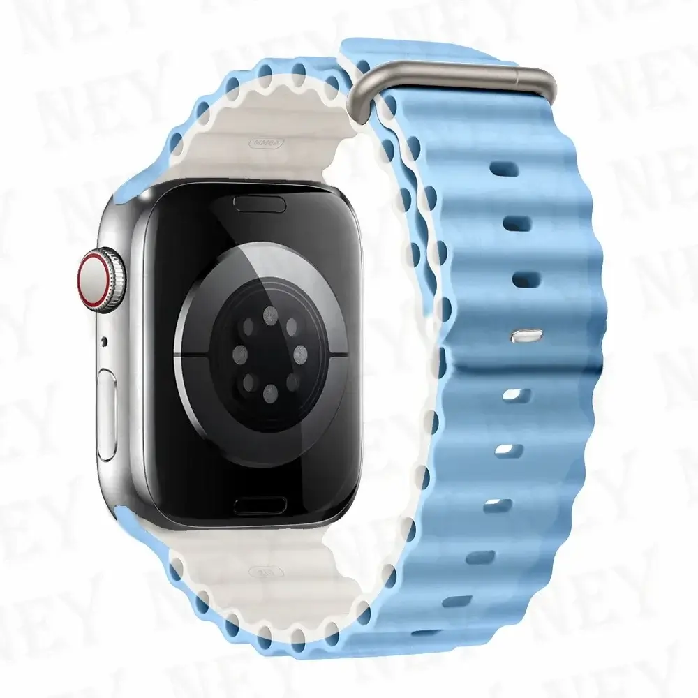 Apple Watch Silicone Strap - Soft Flexible Comfortable Fit - Image 17