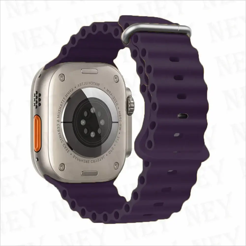 Apple Watch Silicone Strap - Soft Flexible Comfortable Fit - Image 25