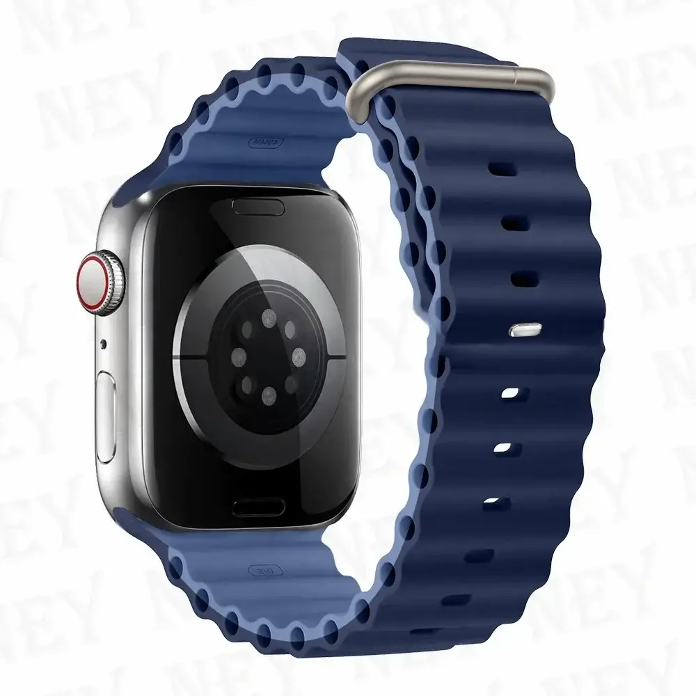 Apple Watch Silicone Strap - Soft Flexible Comfortable Fit - Image 29