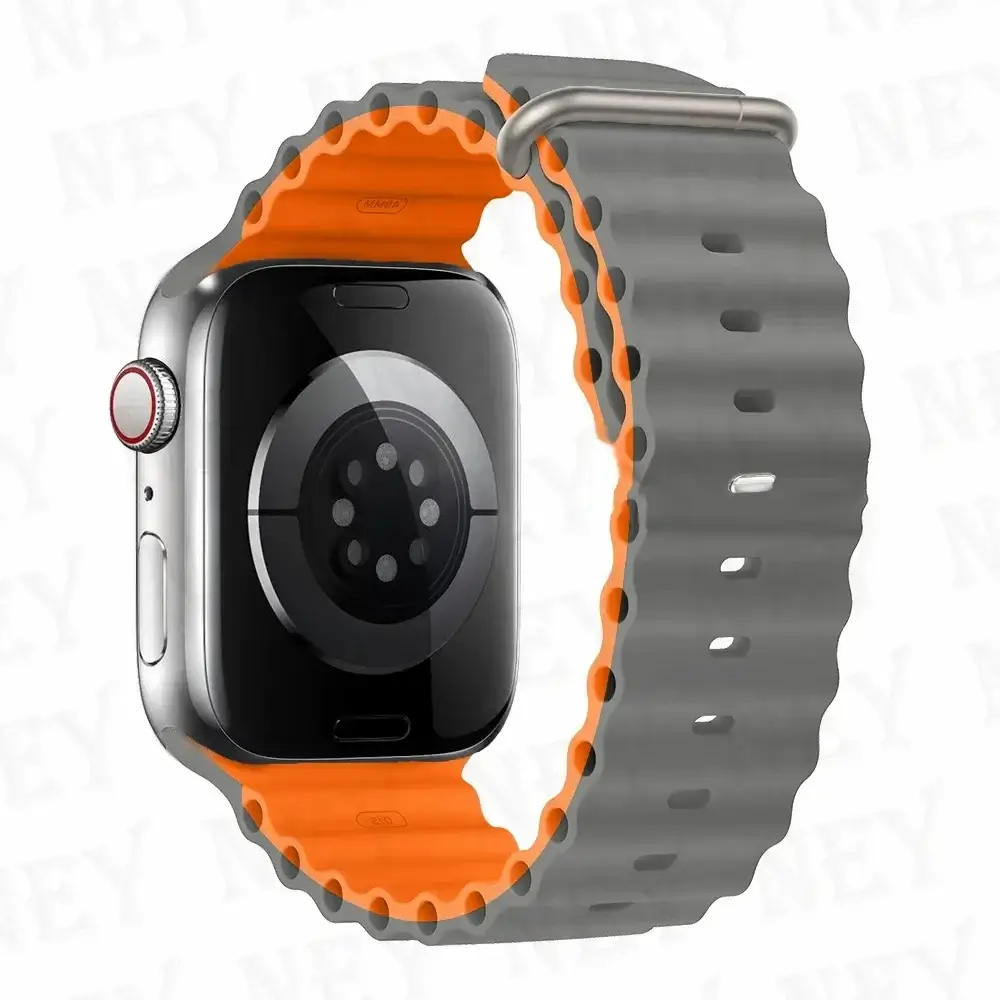 Apple Watch Silicone Strap - Soft Flexible Comfortable Fit - Image 30