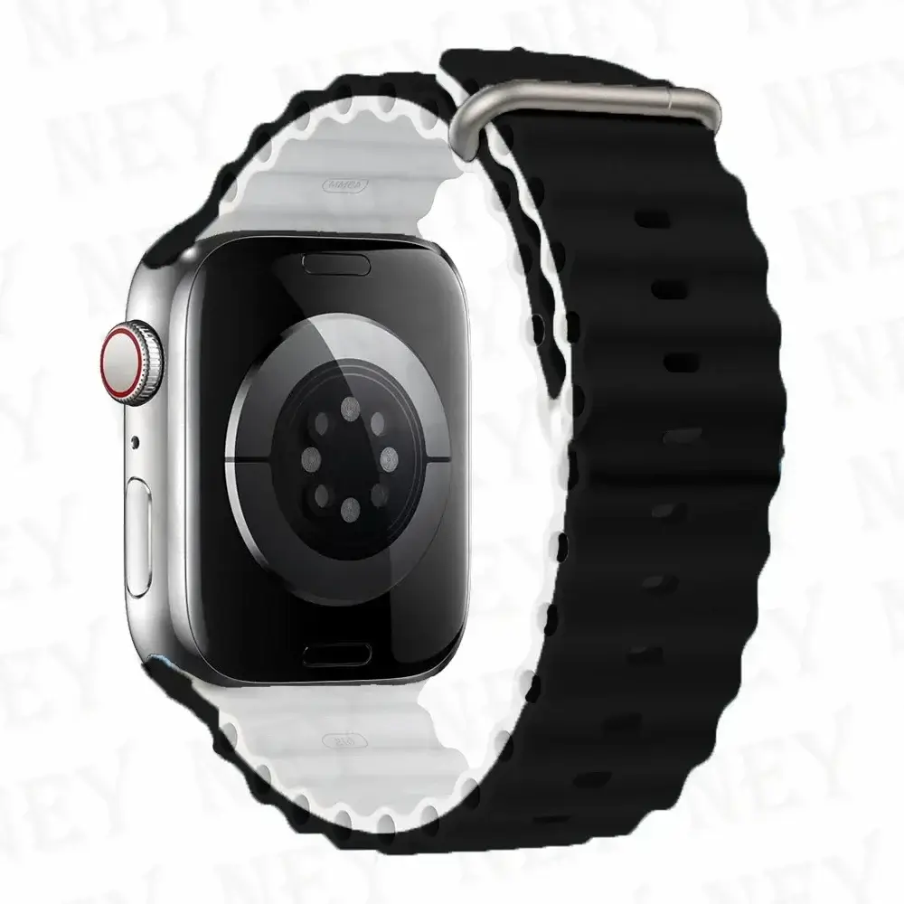 Apple Watch Silicone Strap - Soft Flexible Comfortable Fit - Image 32