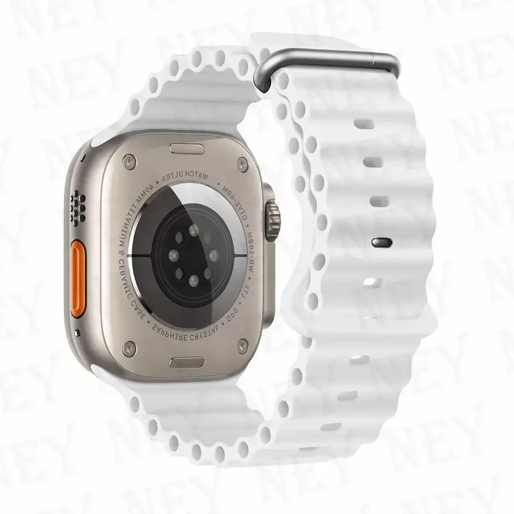 Apple Watch Silicone Strap - Soft Flexible Comfortable Fit - Image 34