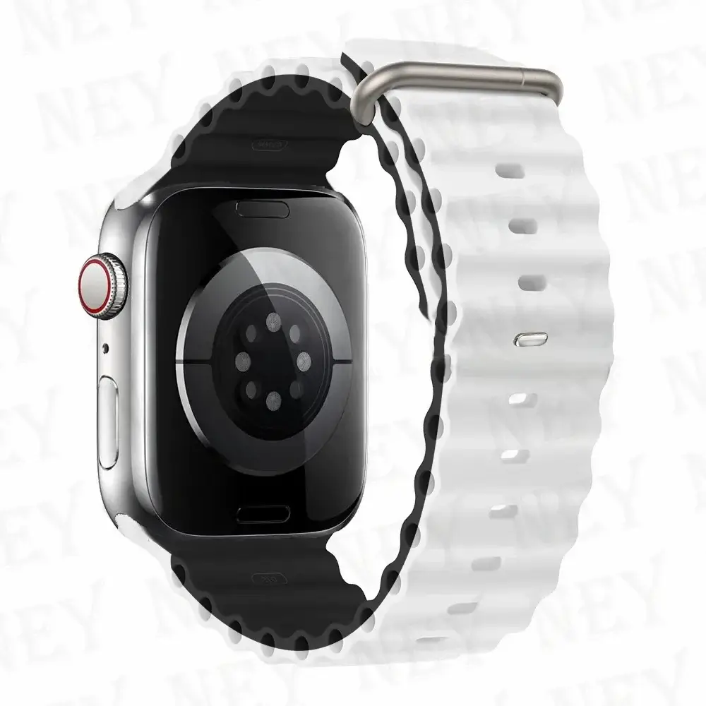 Apple Watch Silicone Strap - Soft Flexible Comfortable Fit - Image 36