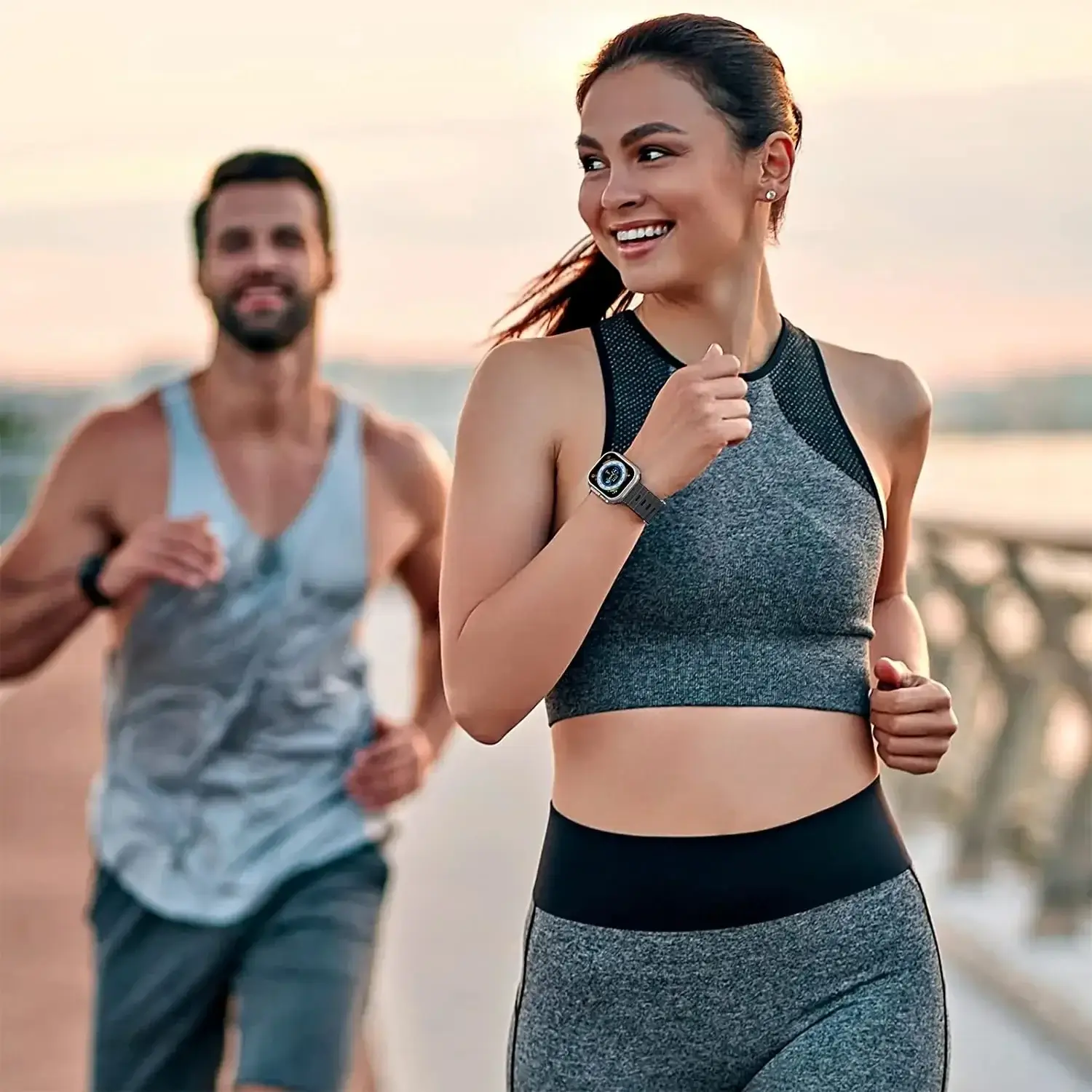 Apple Watch Silicone Strap - Soft Flexible Comfortable Fit - Image 4