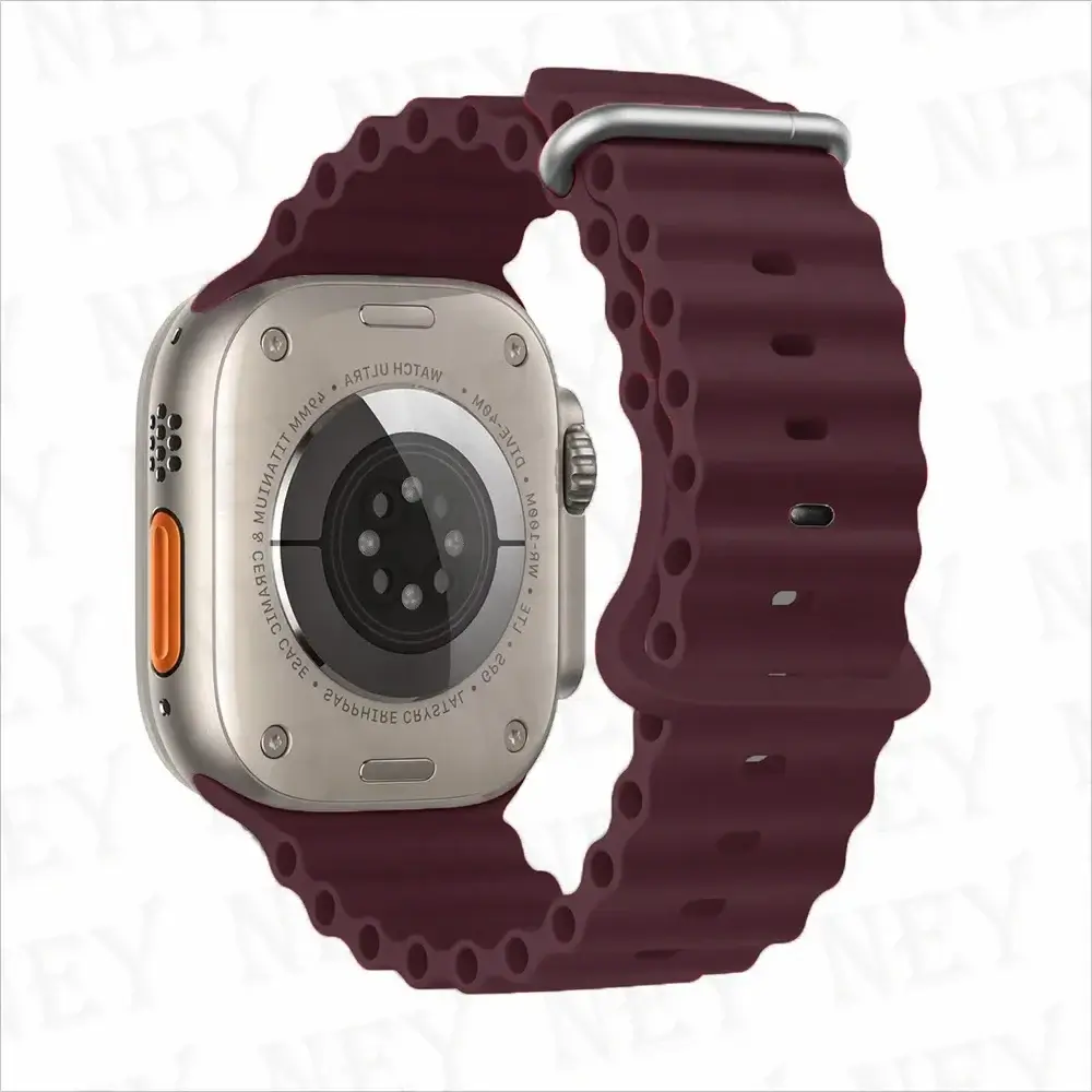 Apple Watch Silicone Strap - Soft Flexible Comfortable Fit - Image 6