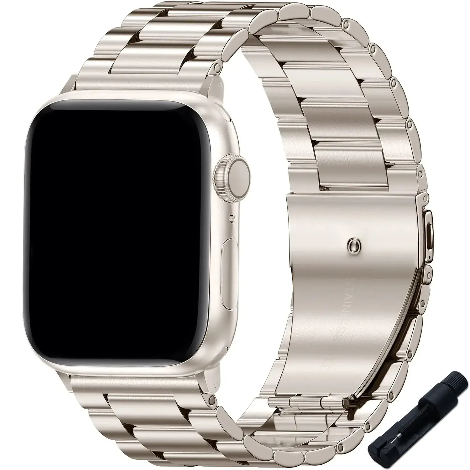 Apple Watch Stainless Steel Band - Sleek Durable Design - Image 7