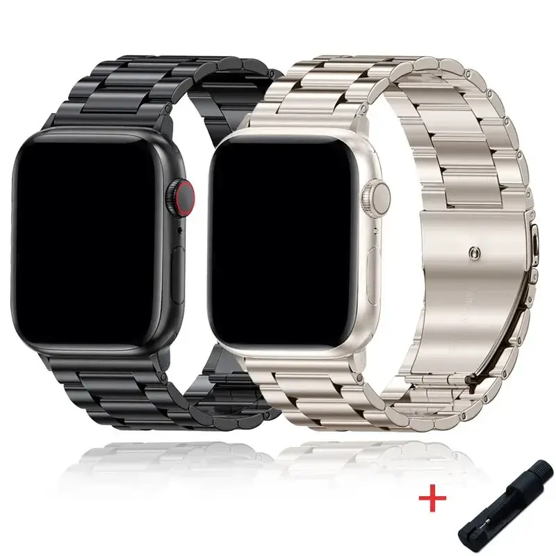 Apple Watch Stainless Steel Band - Sleek Durable Design - Image 9