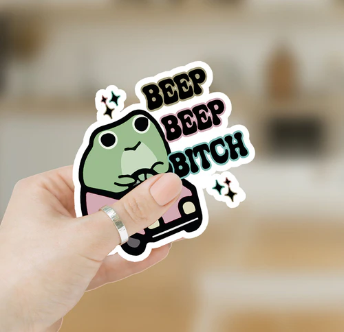 Funny Vinyl Sticker Pack Waterproof Decals For Water Bottle Laptop Journal Luggage Pack - Image 5