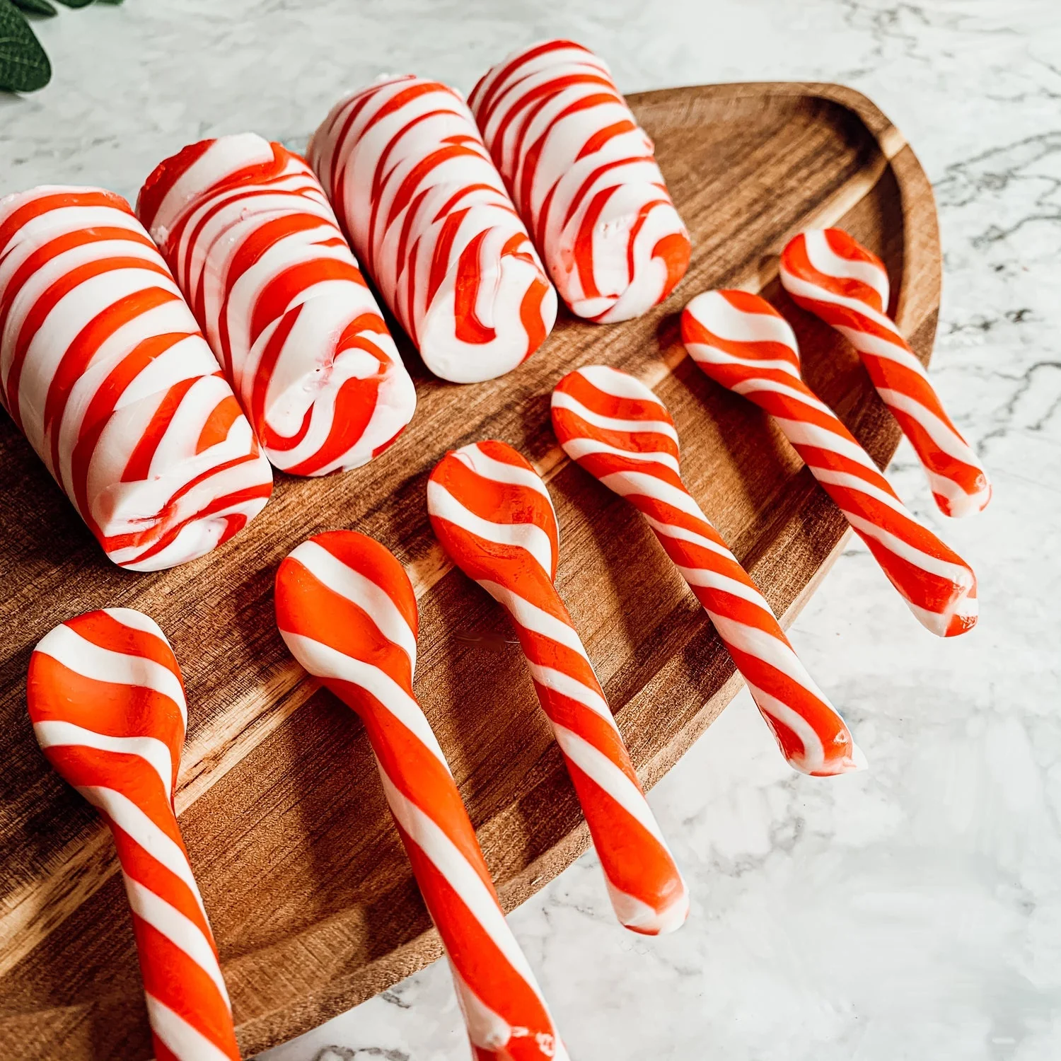 Edible Spoons 3 Flavors Peppermint Cinnamon Hot Cocoa Holiday Party Treats - Image 20