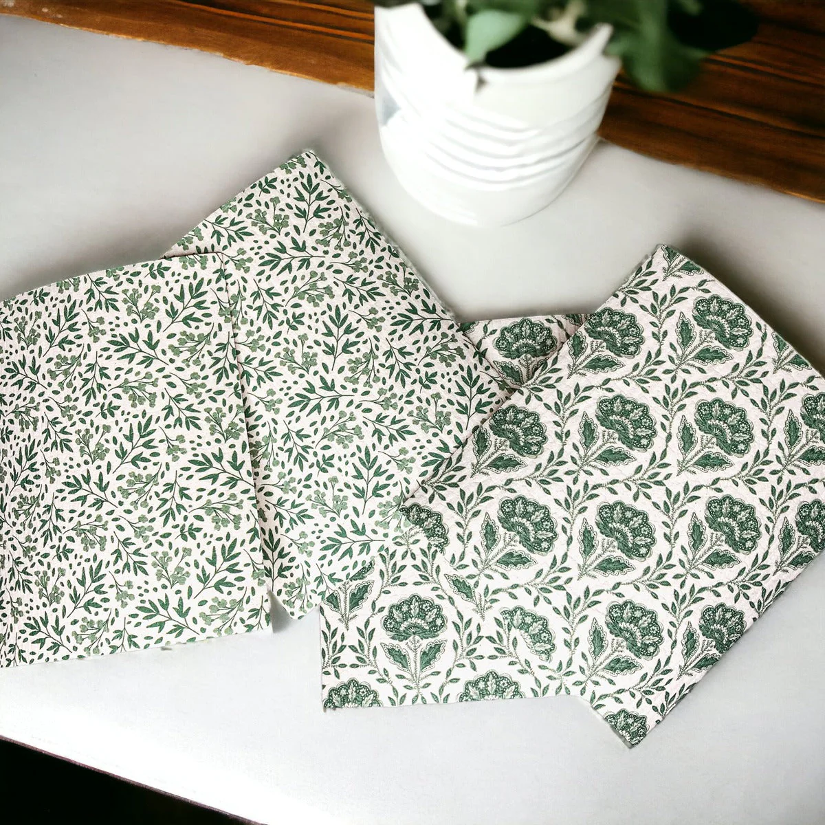 Garden Multipurpose Eco Cloths Reusable Biodegradable Kitchen Cloths Set Of 3 - Image 13
