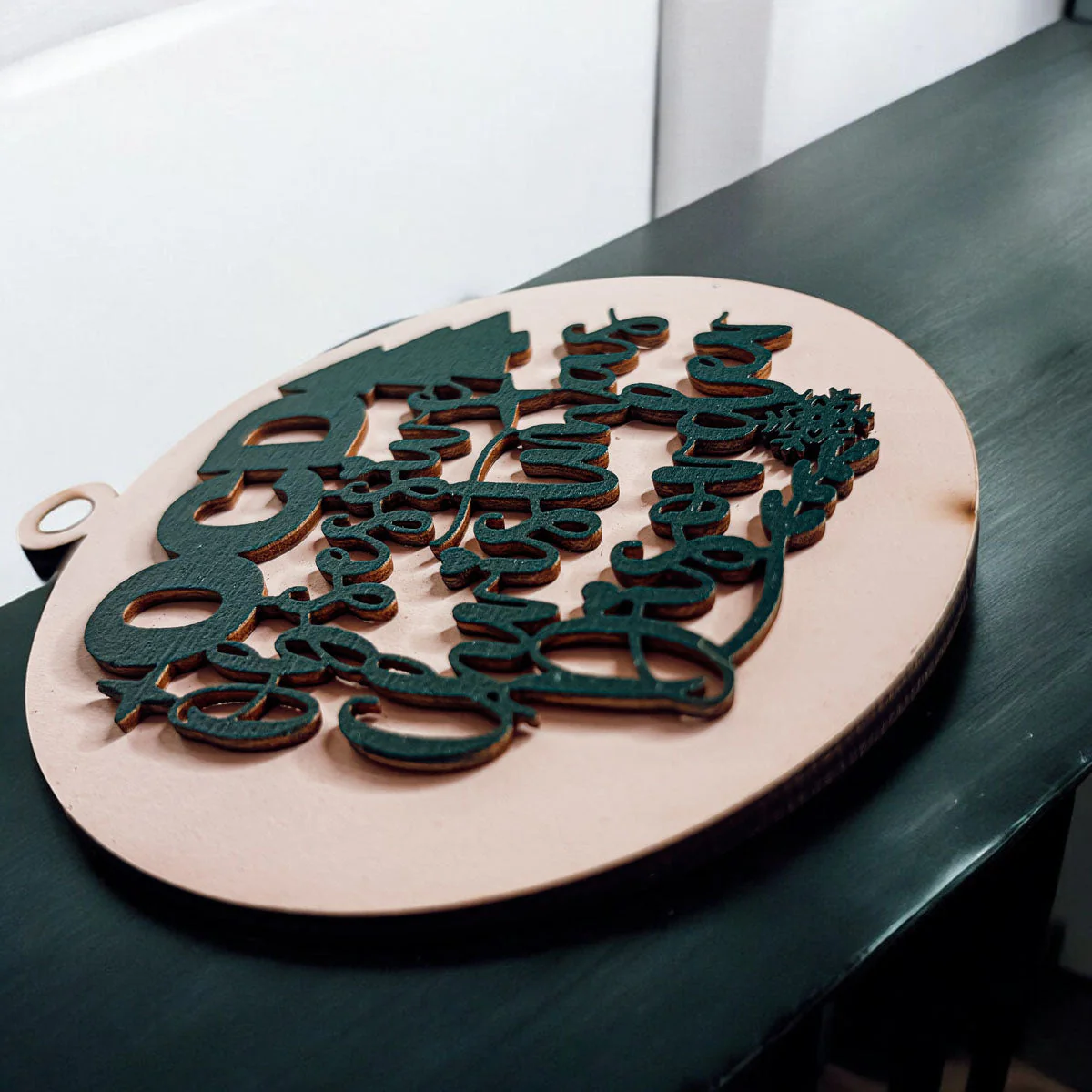 Handcrafted 3D Wooden Christmas Ornaments Imperfect OCD Style Limited Edition Tree Hanging Decor - Image 23