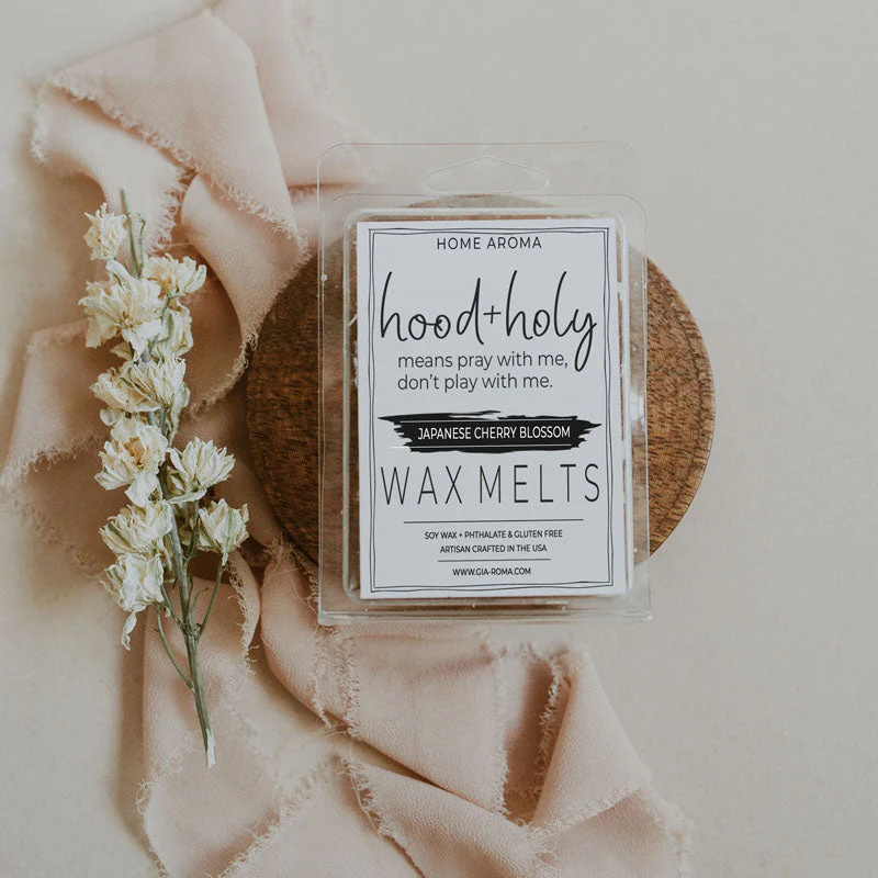 Japanese Cherry Blossom Wax Melt Snaps 1 Inch Cubes Nostalgic Floral Scent 3x2x1 Inches - Image 3