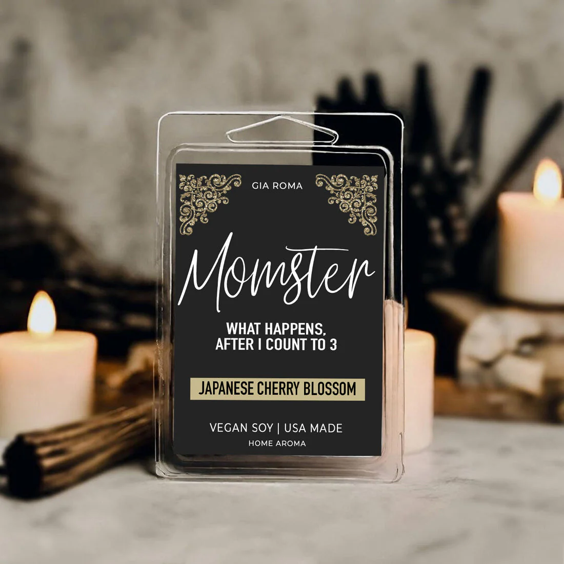 Japanese Cherry Blossom Wax Melt Snaps 1 Inch Cubes Nostalgic Floral Scent 3x2x1 Inches - Image 4