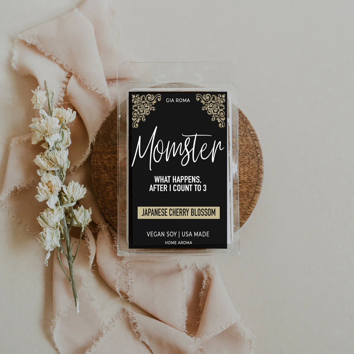 Japanese Cherry Blossom Wax Melt Snaps 1 Inch Cubes Nostalgic Floral Scent 3x2x1 Inches - Image 7