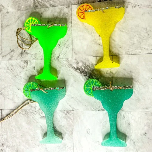 Margarita Car Air Freshener Scented Lime Cocktail Design Summer Car Freshie For Auto - Image 11