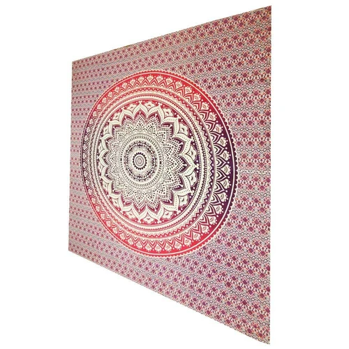 Ombre Art Pattern Full Size Tapestry Wall Hanging Decor - Image 4