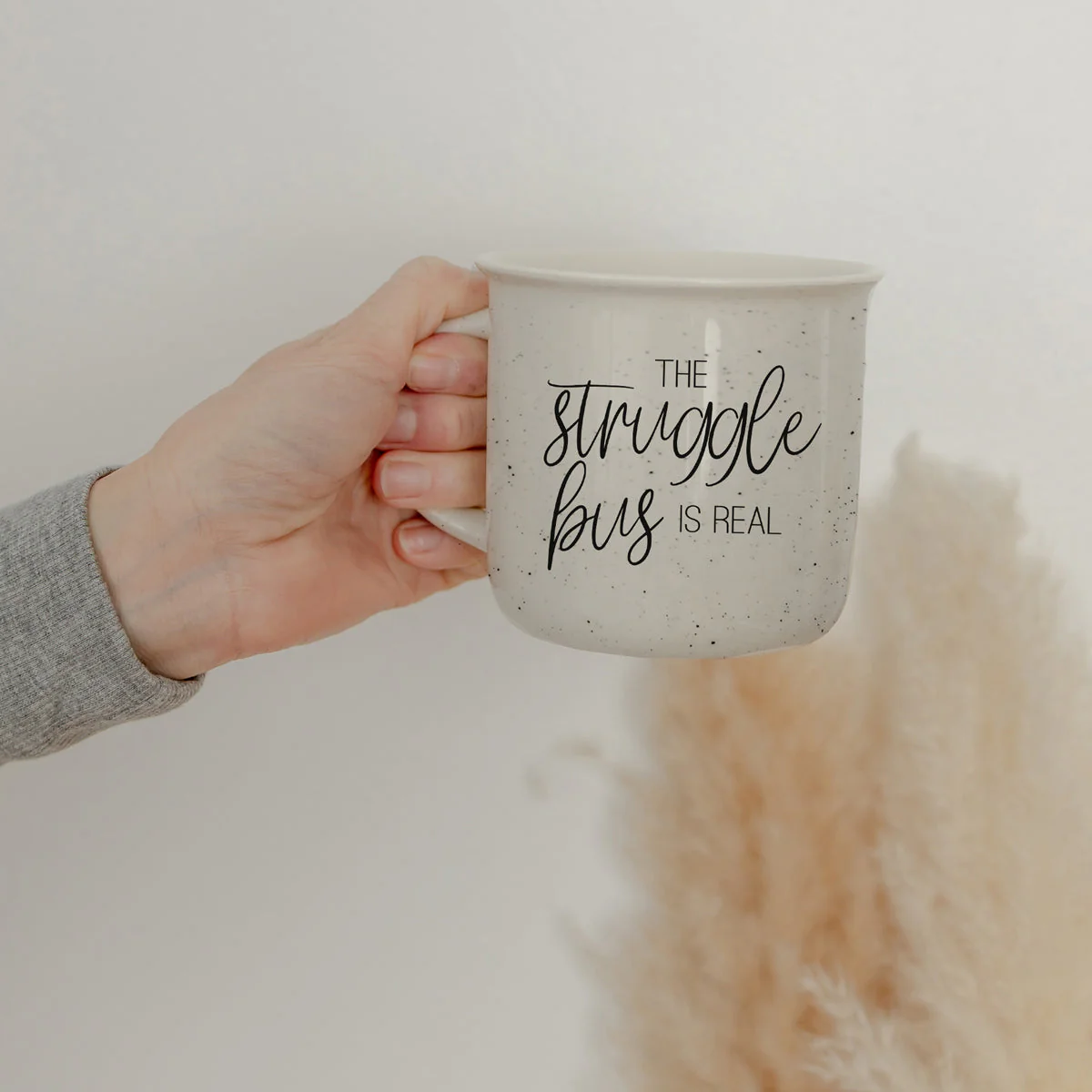 The Struggle 14.5oz Ceramic Mug Funny Inspirational Coffee Cup For Tough Days Gift - Image 6