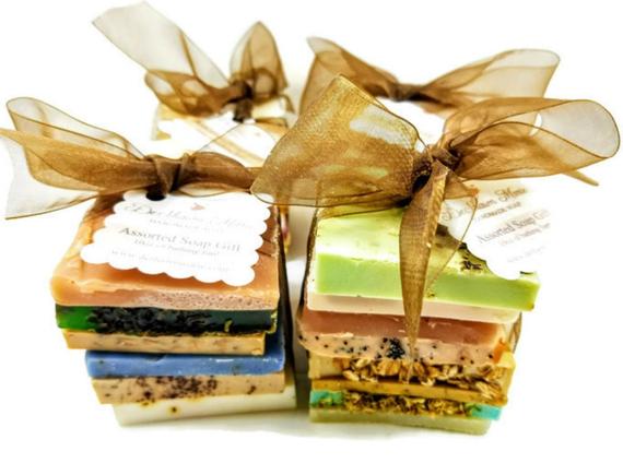 Vegan Soap Sampler Handmade Travel Soap Samples Set - Image 3