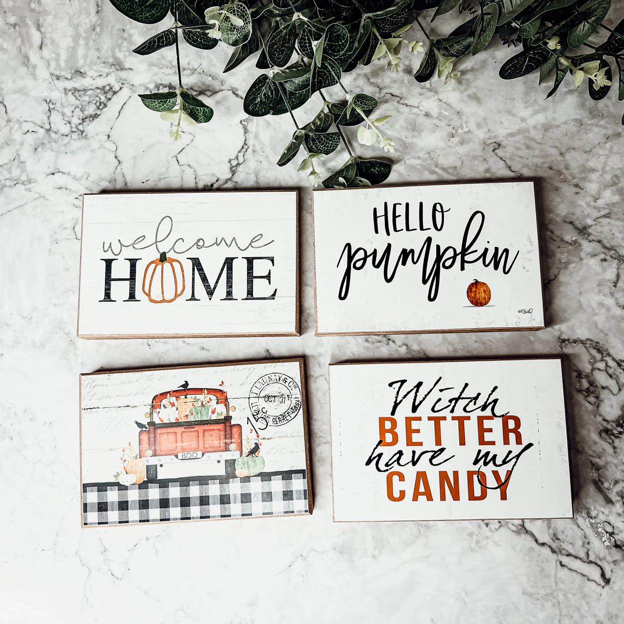 Welcome Home Wooden Seasonal Sign 6x4 Rustic Door Wall Decor - Image 5